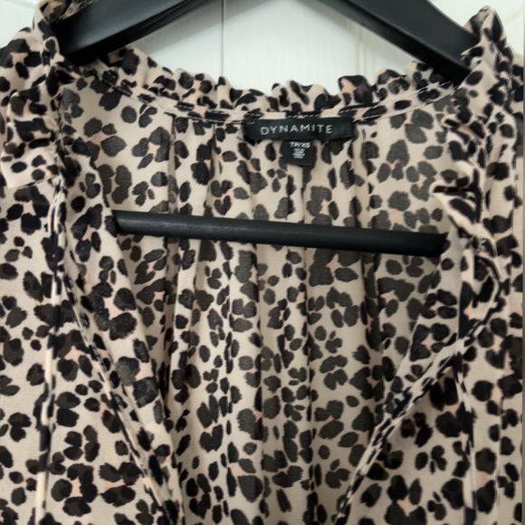 Cheetah Print Blouse - Picture 5 of 7